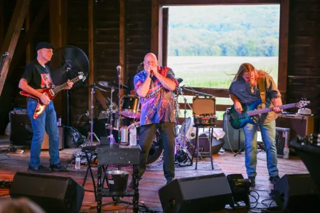 Rockin' the Red Barn: The James Supra Band kicks off LH JAMS; festival continues today with live music and more